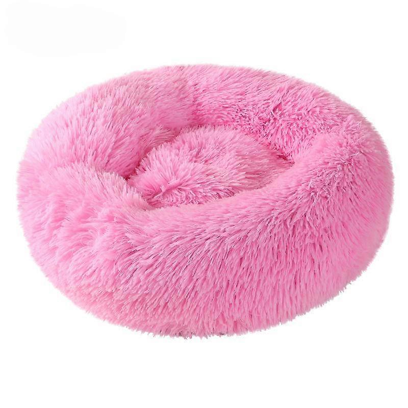 Pet Supplies Plush Winter Round Dog Mat