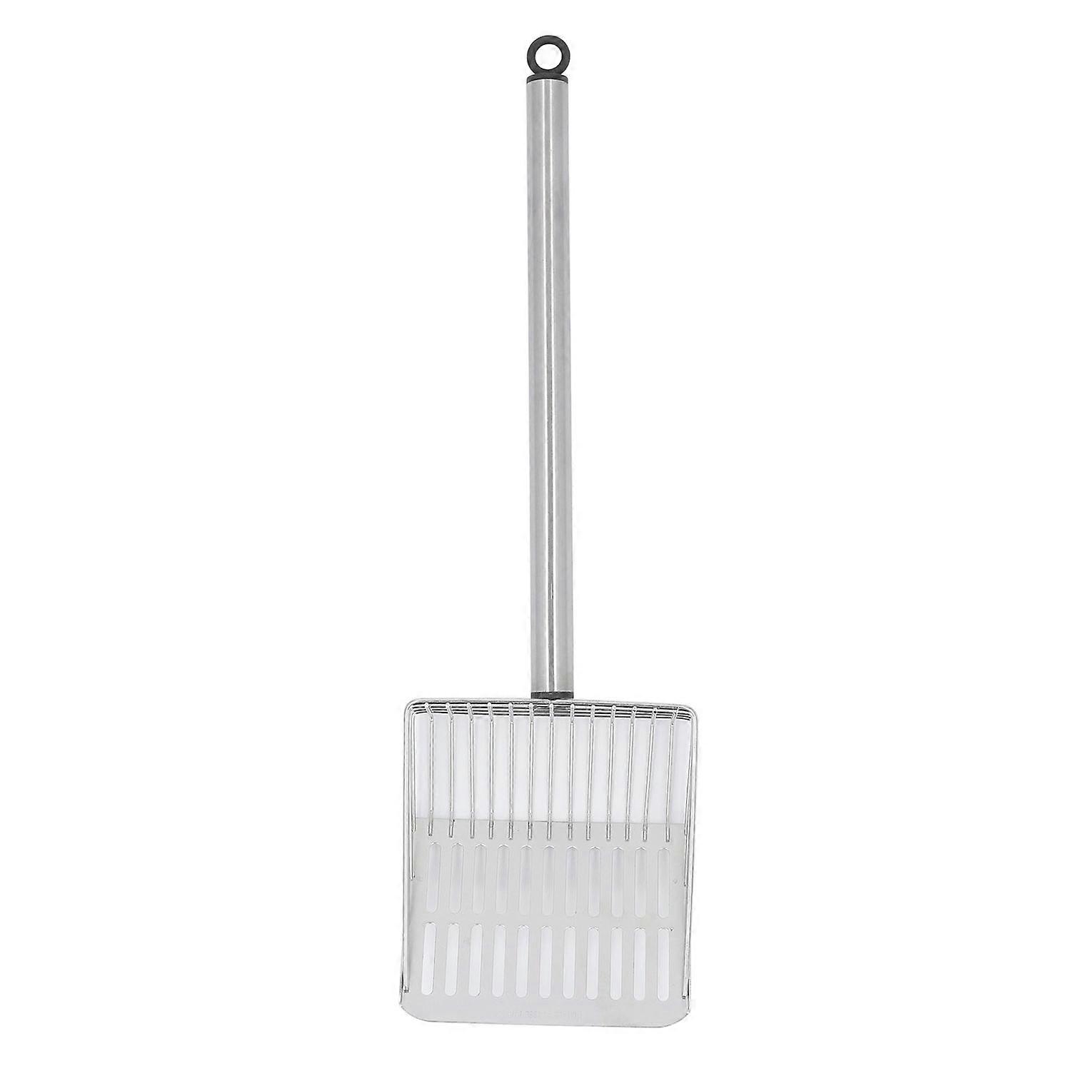 Cat Litter Scoop Long Handle Metal Removable Anti Splashing Fast Filtration Cat Litter Shovel Litter