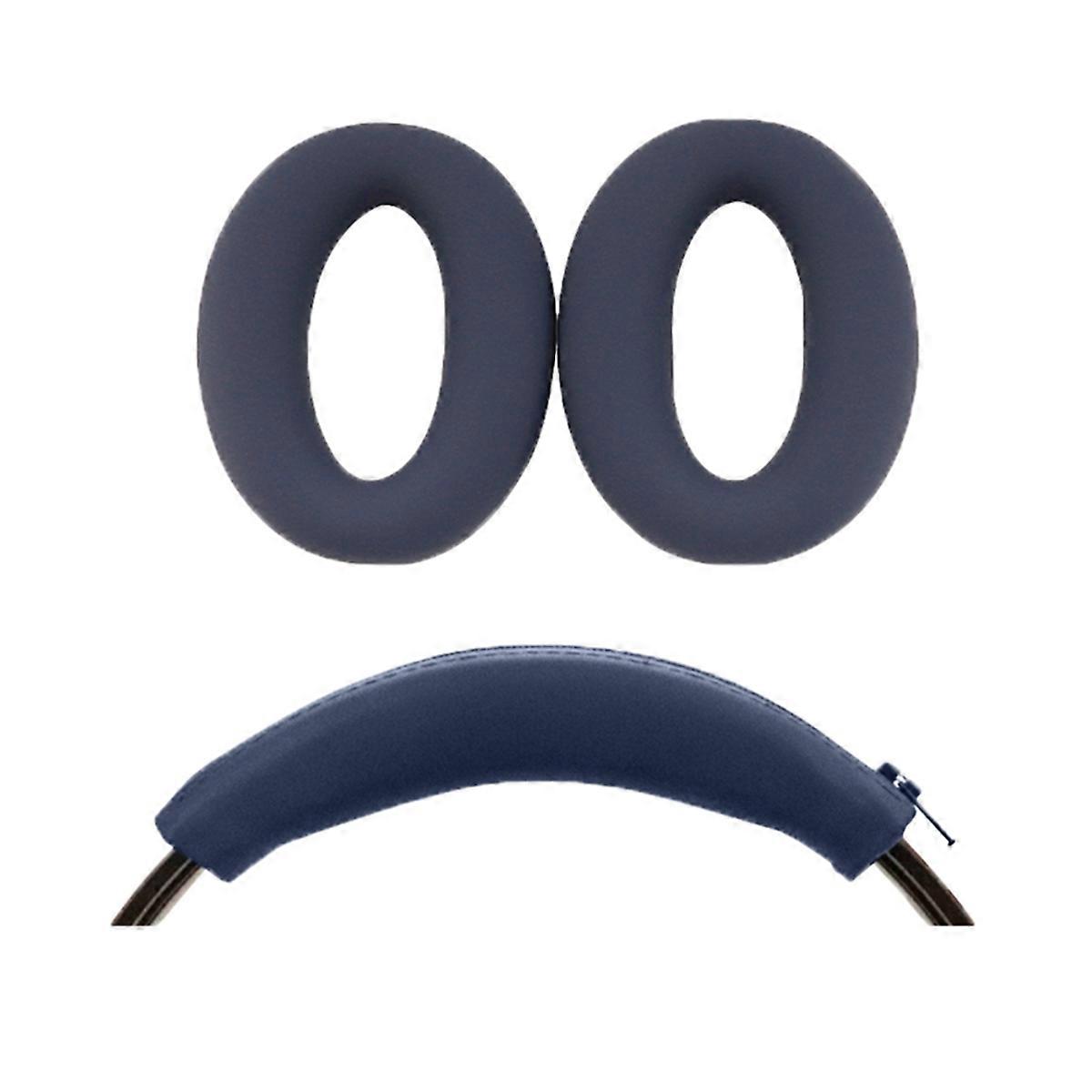 Ear Pads for WH-XB910N Headphone Protective Dark Blue