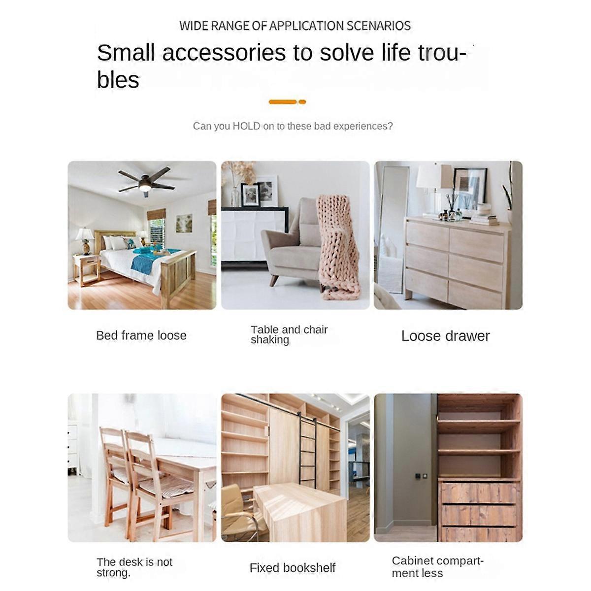 Stainless Steel Multifunctional Corner Code Connector Universal Angle Bracket Ladder Support Frame