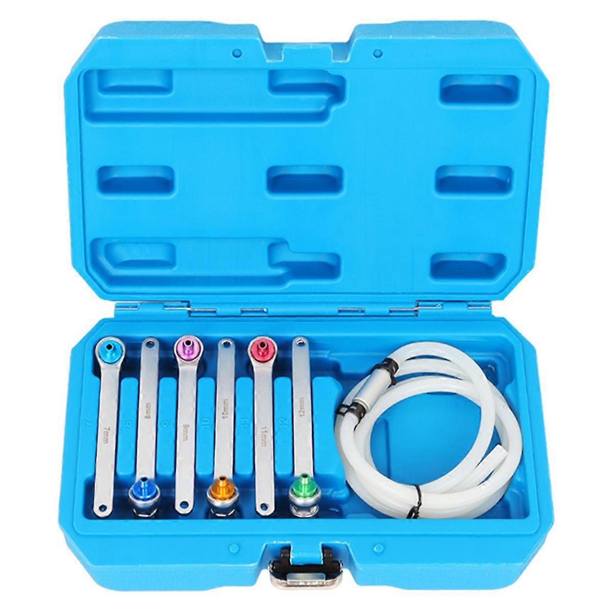 Bleed Brake Fluid Spanner Kit Brake Bleeding Wrenches Brake Pump