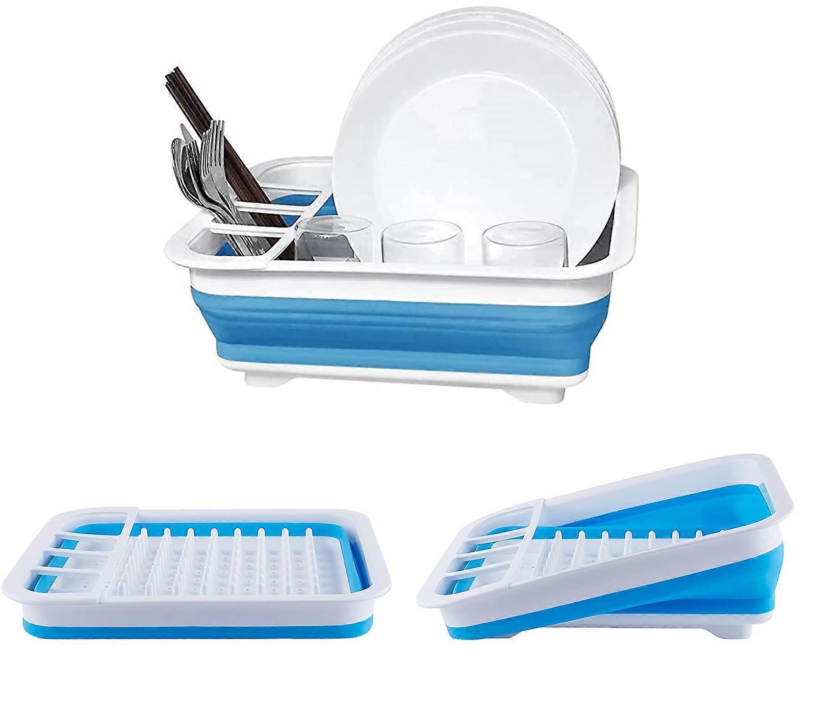 Collapsible Foldable Dish Rack Kitchen for Counter RV Camper