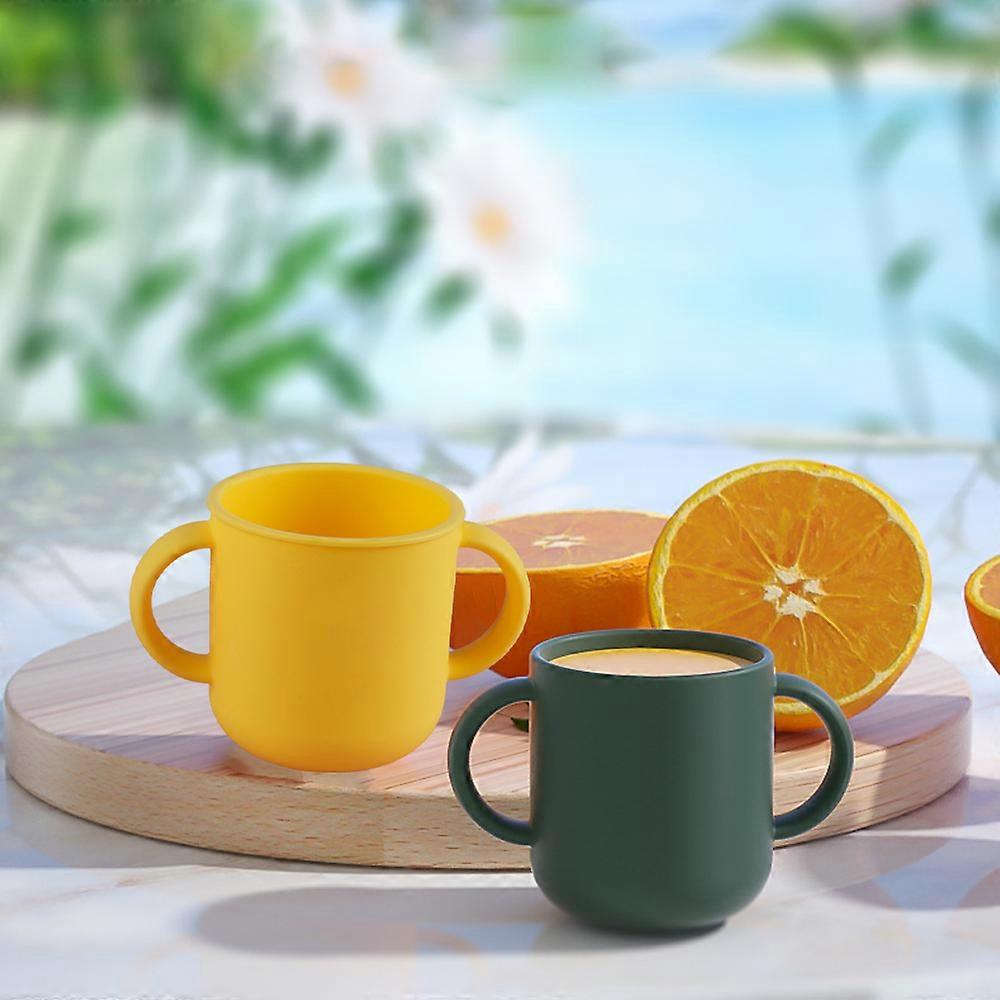 Silicone Baby Open Cup, Ergonomic Training Cup