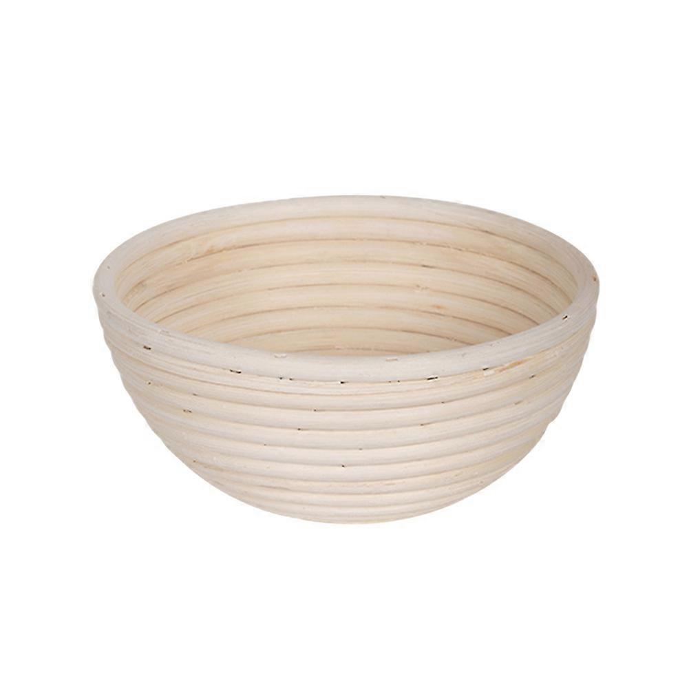 Bread Fermentation Wicker Baskets Are Used For Leavening Dough Or Decorating High-Quality Linen Padding