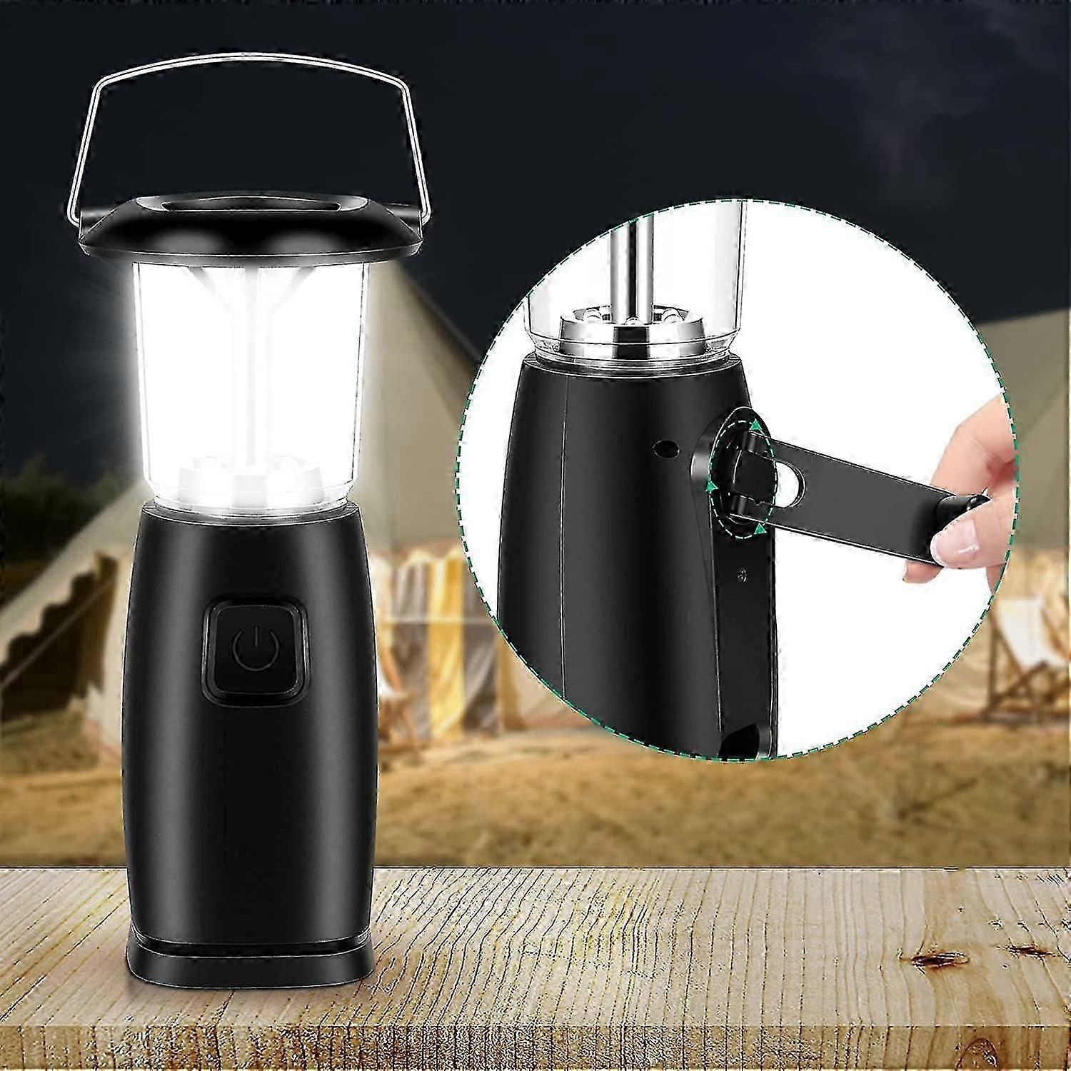 Rechargeable Camping Light Three Charging Modes Led Torch And 6 Beads High Brightness Led Light