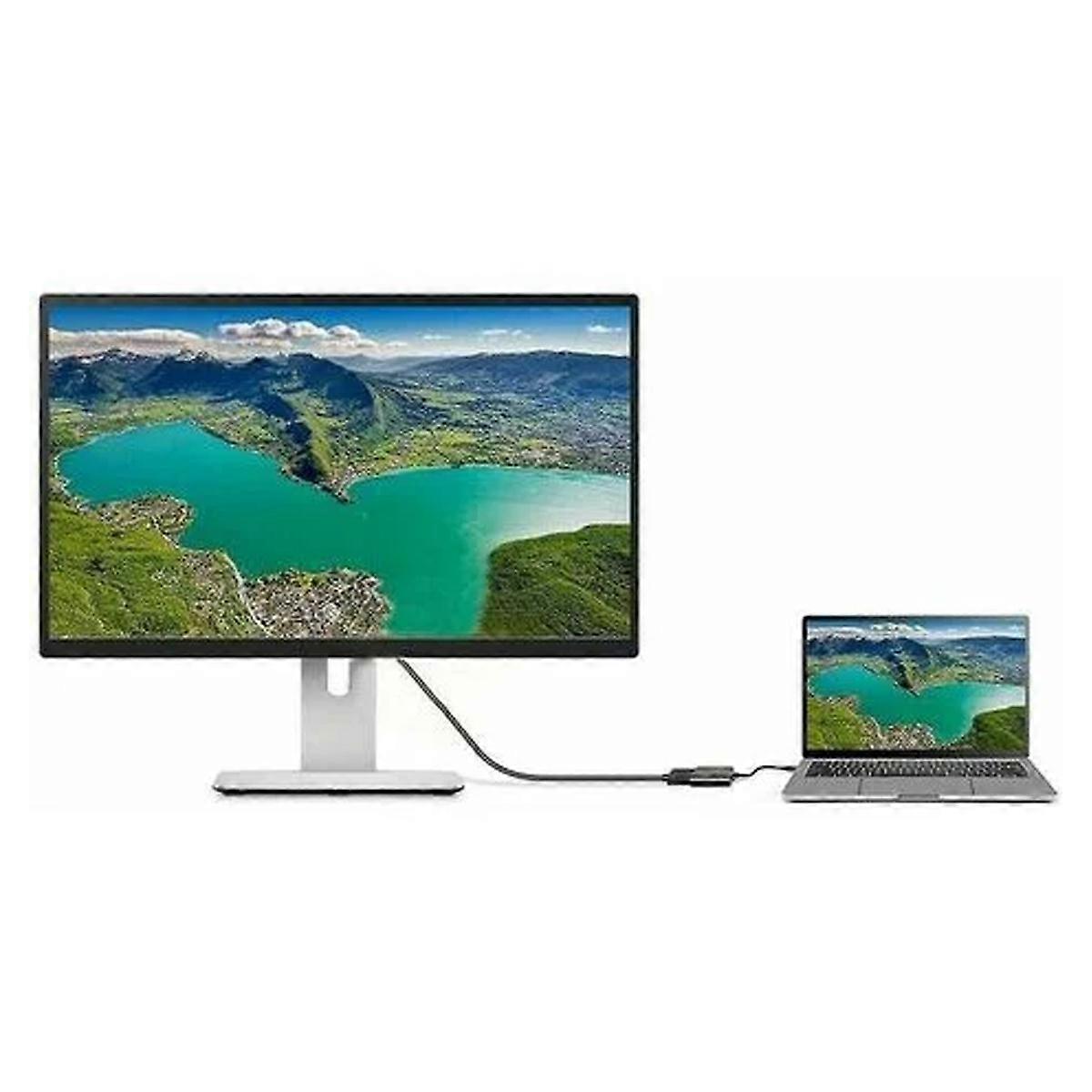 Drive free USB 2.0/3.0 to HDMI support sound USB to HDMI 1080P computer host to TV conversion