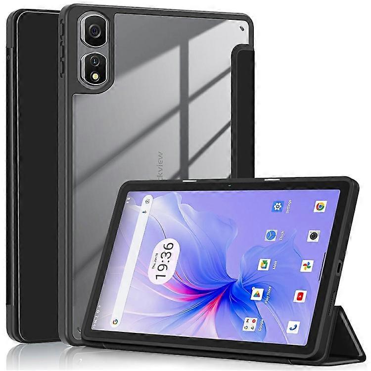 Compatible For Blackview Tab 16 Pro Case Auto Sleep / Wake PU Leather Flip Tablet Cover Triple-Fold Stand
