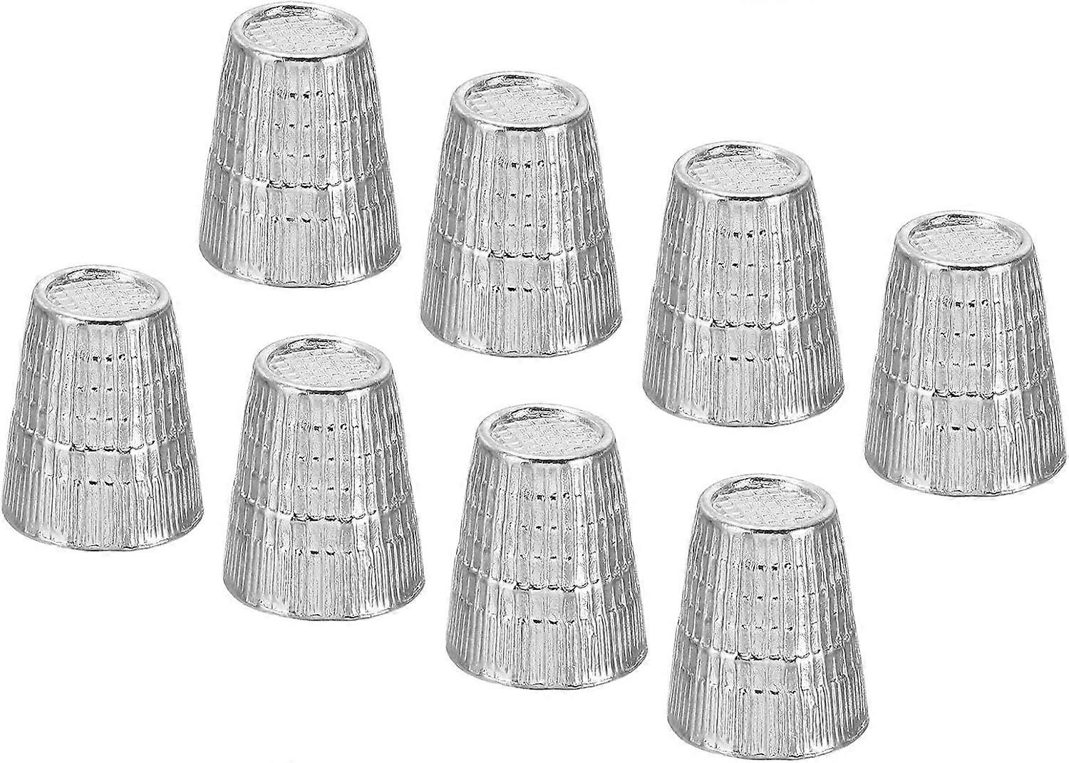 Metal Cutting Protector, 8 buc Cutting Protector Finger Protector Durable Protector Craft Accessories , Argint