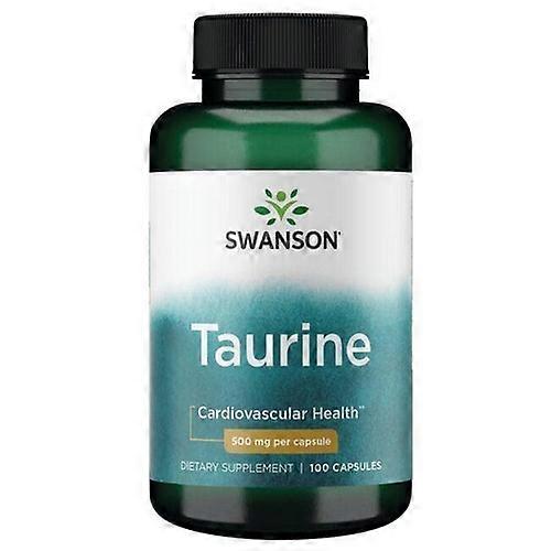 Swanson Vitamins Taurine,500 Mg,100 Caps
