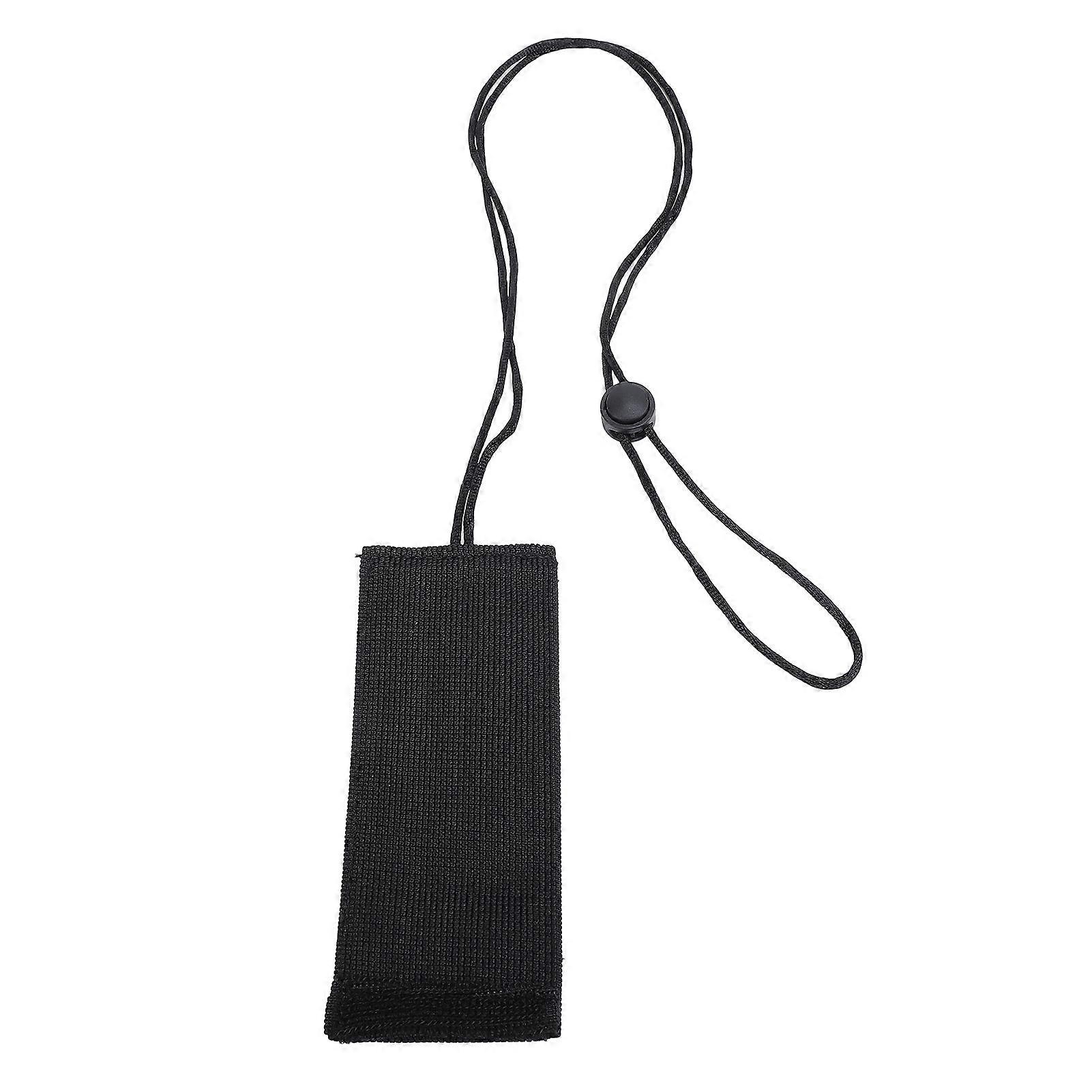 Peritoneal Dialysis Transfer Set Bag Adjustable Neck Cord Hook Loop Fastener PD Catheter Holder