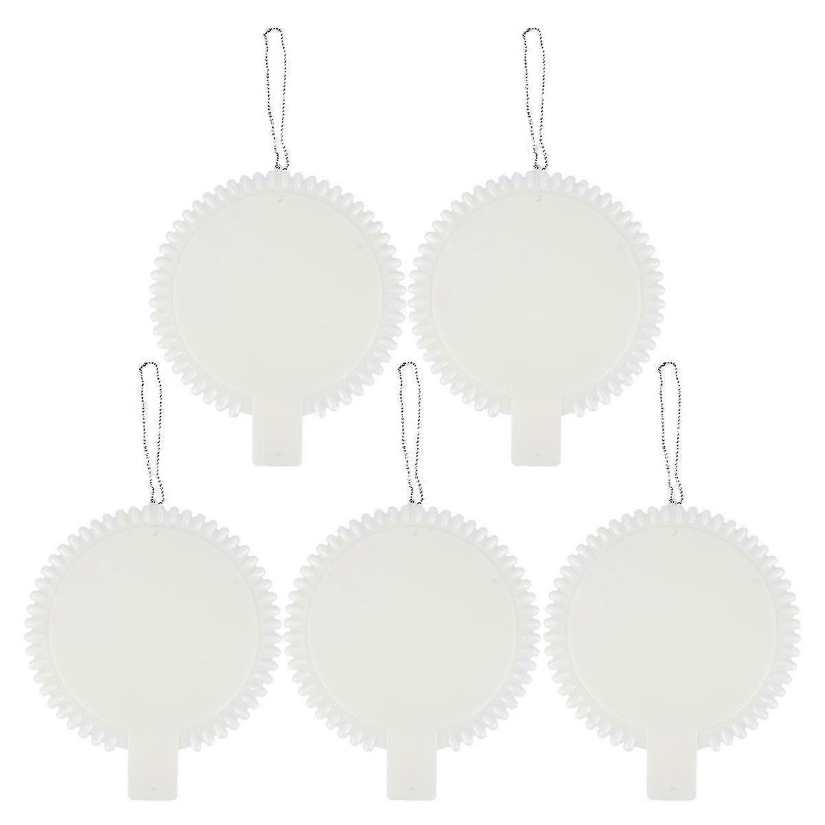 1セット/ 5pcsひまわり形のディスプレイボード50色リボンチェーンネイルアートディスプレイカードホームアウトドアショップ用(ナチュラルカラー)