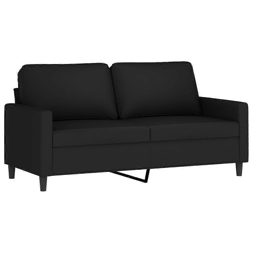 2 Seater Sofa Black 140 Cm Velvet Sofas Armchairs & Couches