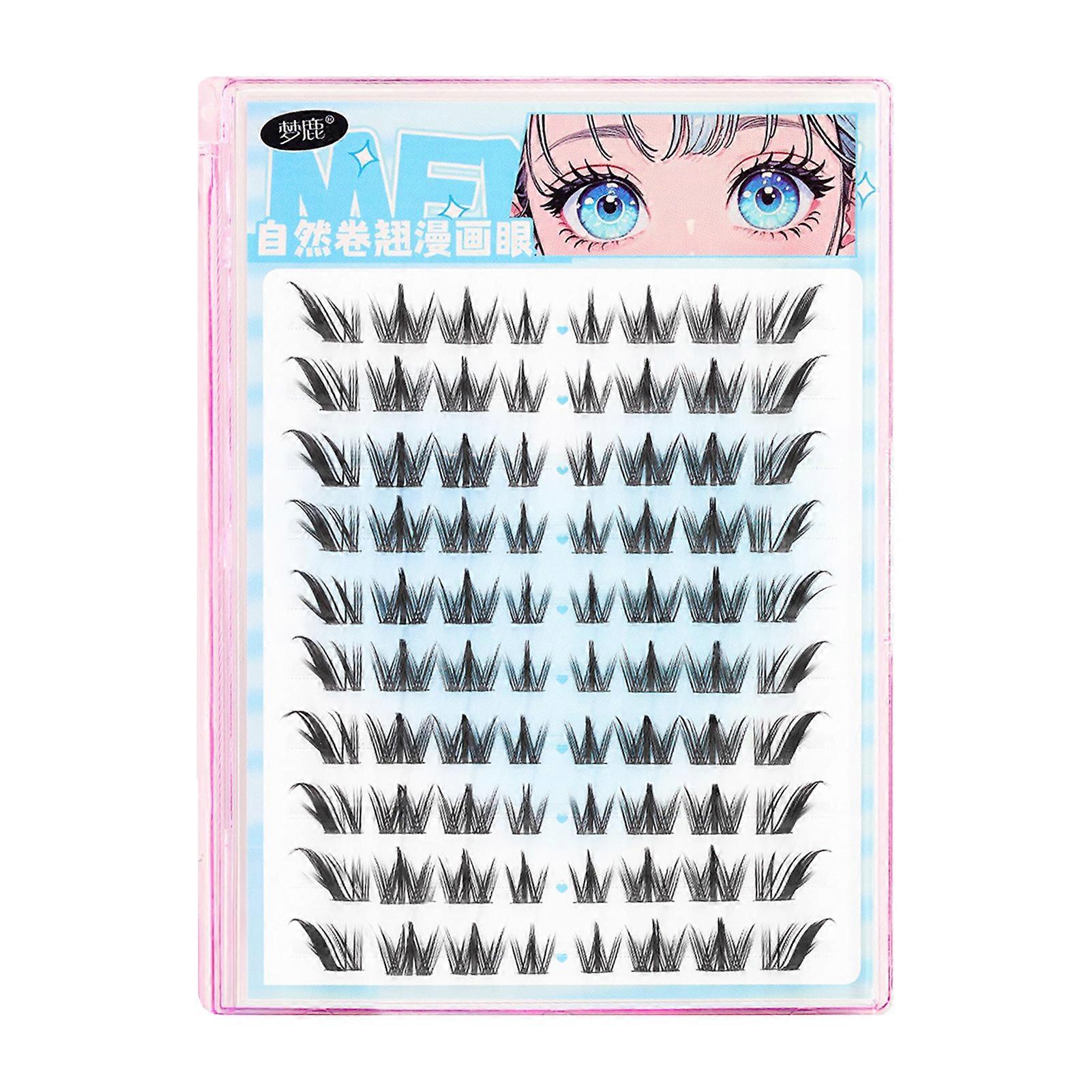 3D Effect DIY Eyelash Extension Waterproof Wispy Lash Clusters