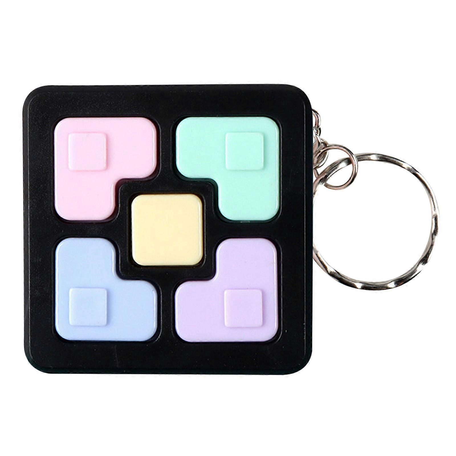 Handle Game Keychain LED Electronic Memory Games For Kids Adults LA1439