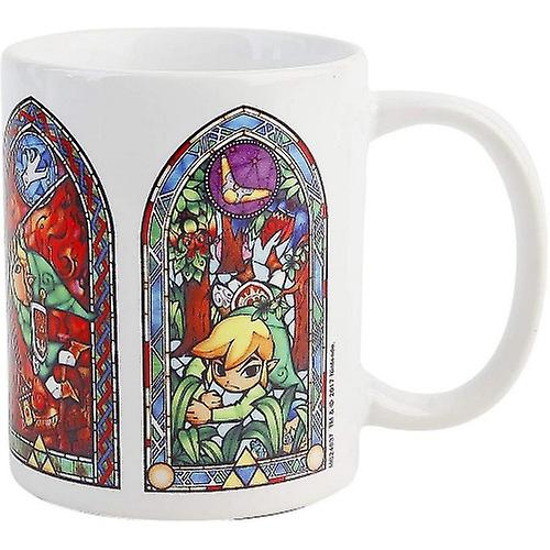 Legenden om Zelda målat glasmugg