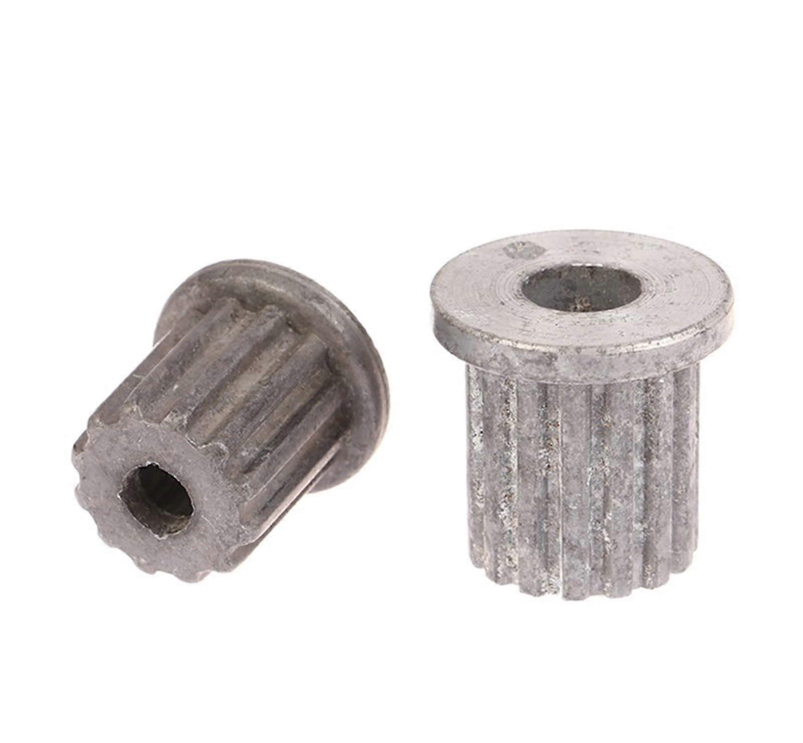 Bevel Gear Pinion Hardware 12/15 Center Gear Leaf Water Metal Axis Washer 15 Teeth Spare Parts for Laundry Machines