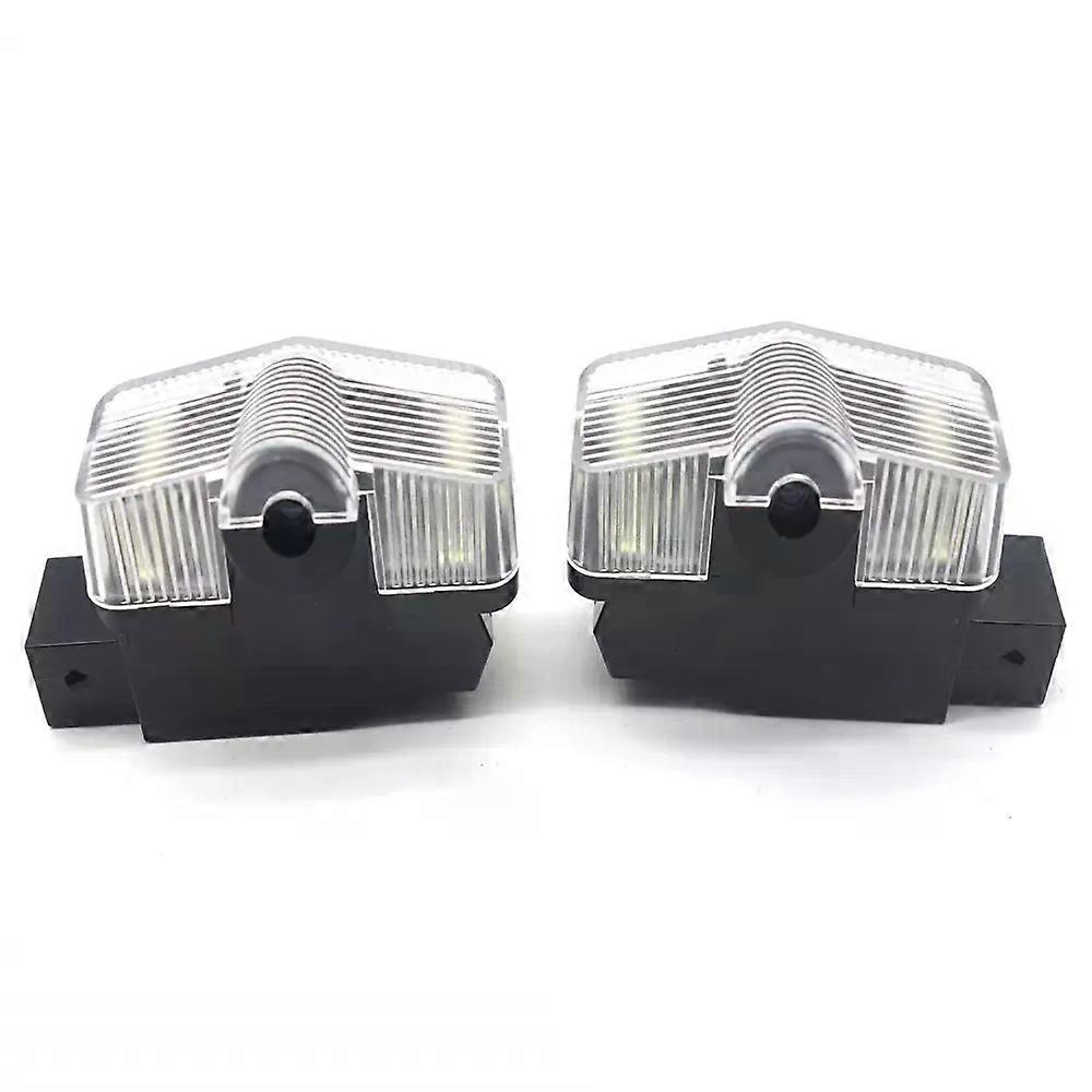 Single color bird pattern welcome light for Skoda Octavia