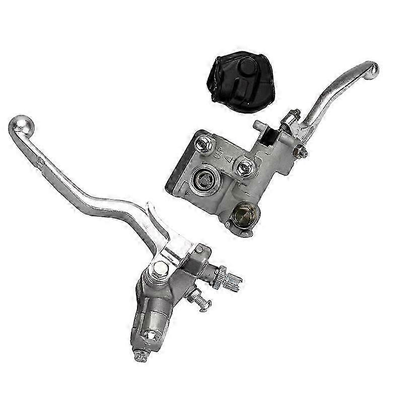 M10 10mm Dia Thread Black Plastic Star Head Clamping Knob Grip