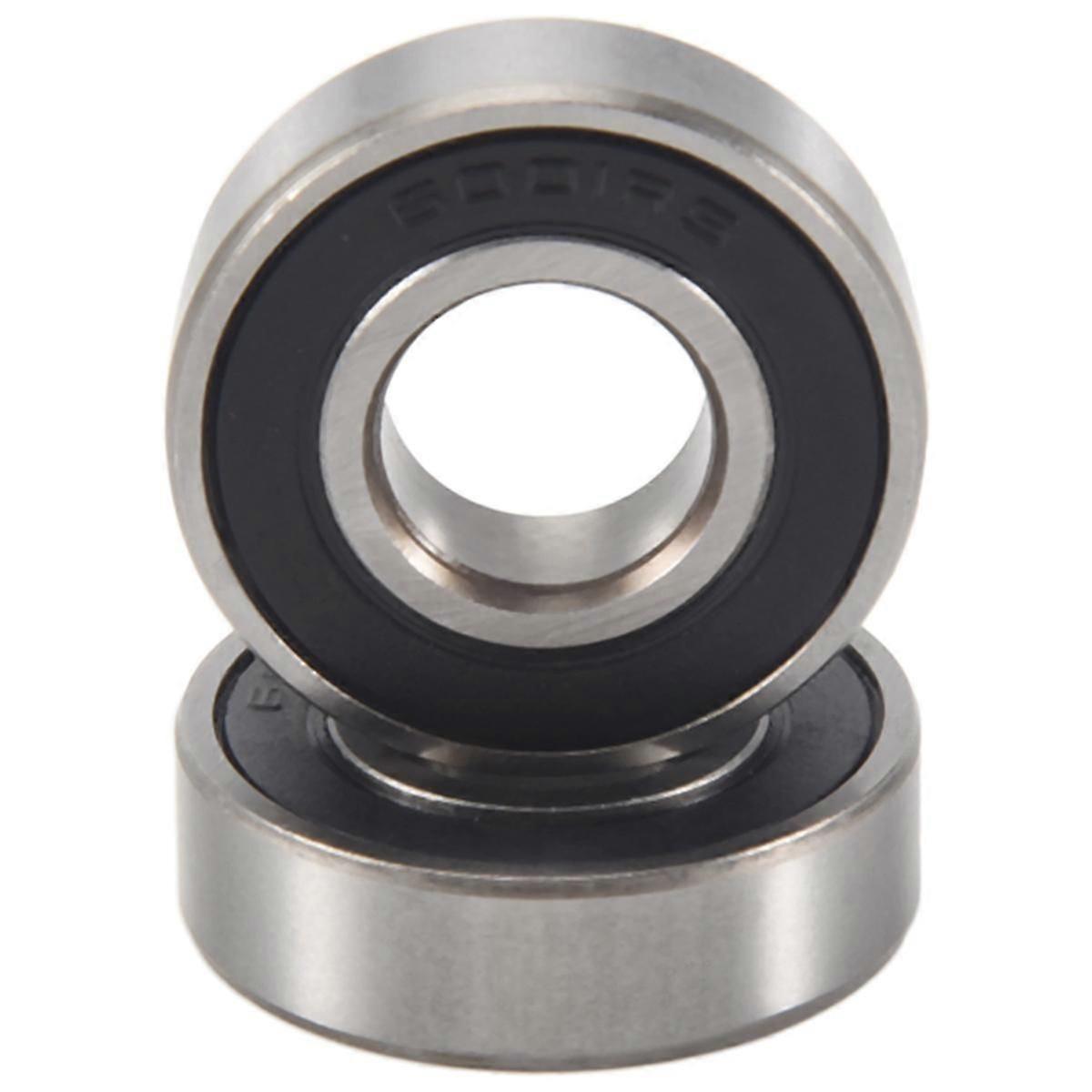 2 Pieces Ball Bearing 6001Rs 28mm X 12mm X 8mm Scooter-Good