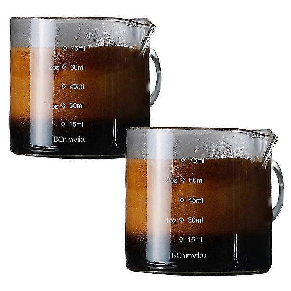 2 Pack Glass Measuring Cups