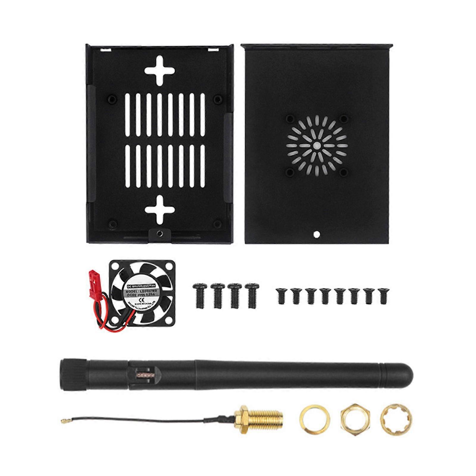 Durable Enclosure with Antenna for Orange Pi 3B Complete Compatibility and Easy Installation