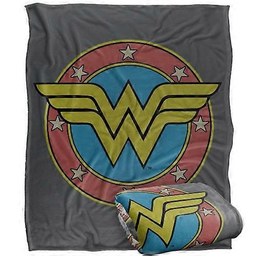 Wonder Woman Vintage Logo Blanket