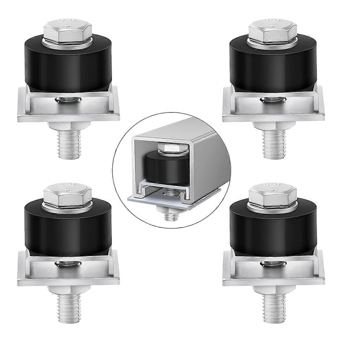 Trolley Roller Wheels Limit Trolley Assembly Positioning for Strut Channel 1-5/8in Wide and 1-5/8in