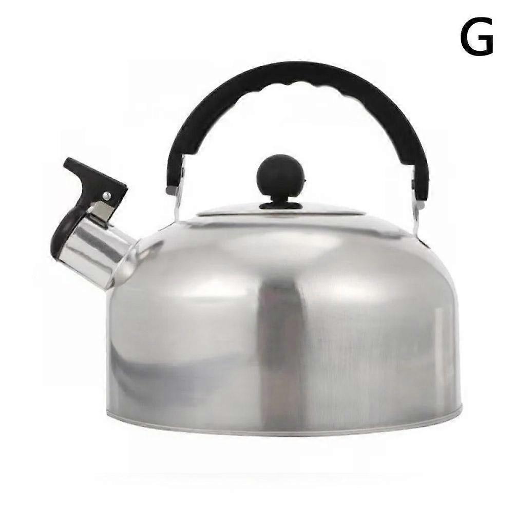 Original color$Stainless steel chime kettle creative color 410 material chime kettle household induction cooker gas stove kettle