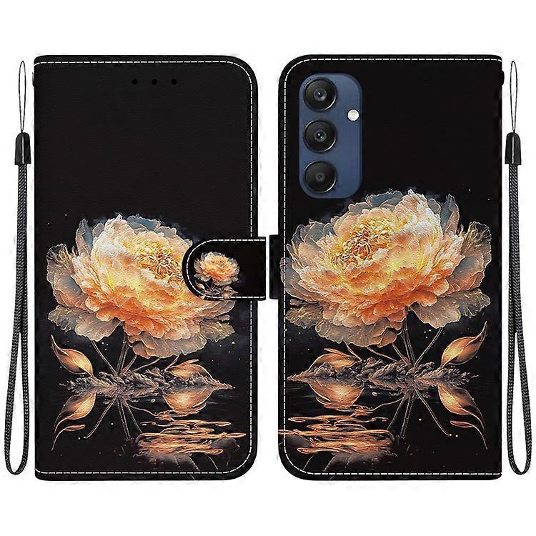 Compatible For Samsung Galaxy M35 5G Case Leather Wallet Phone Cover Pattern Printing
