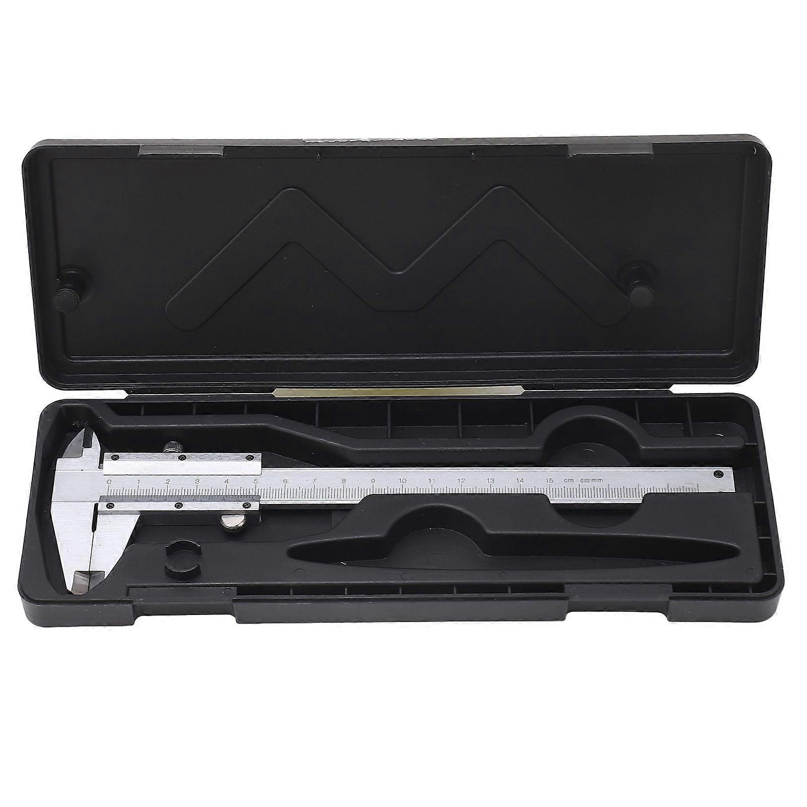 高品質の炭素鋼ノギスカード150-200-300mm0-150mm