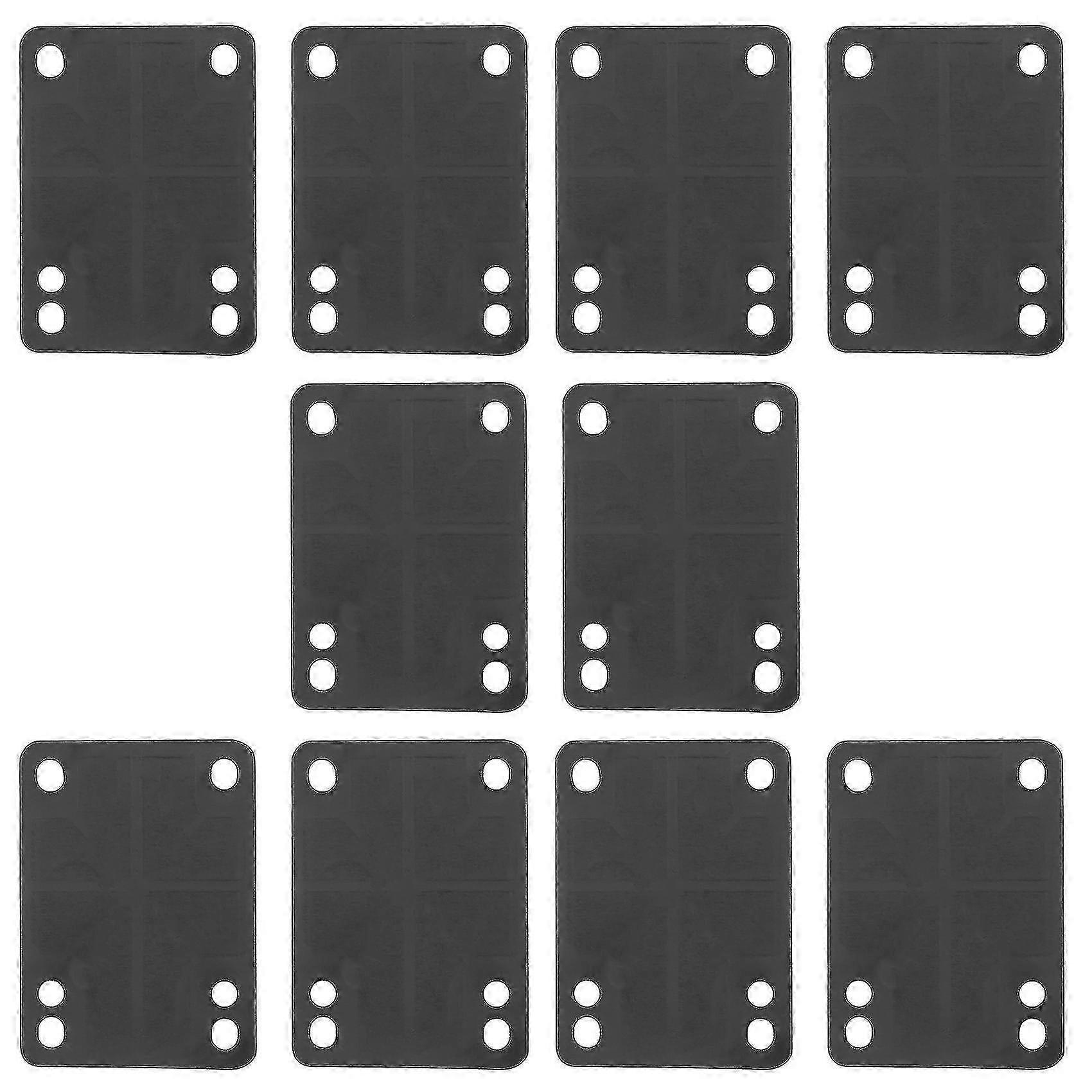 Rubber Skateboard Riser Pad 1/8" 3mm 10-Pack for Enhanced Ride