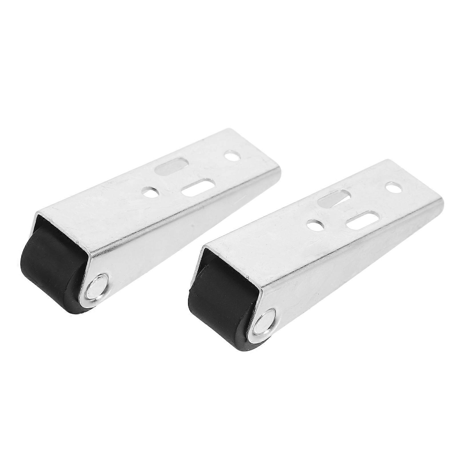 2pcs Directional Wheels for Sliding Doors – Galvanized Support Rollers for Wardrobes, Greenhouses, and Fence Gates – Easy Installation, Smooth