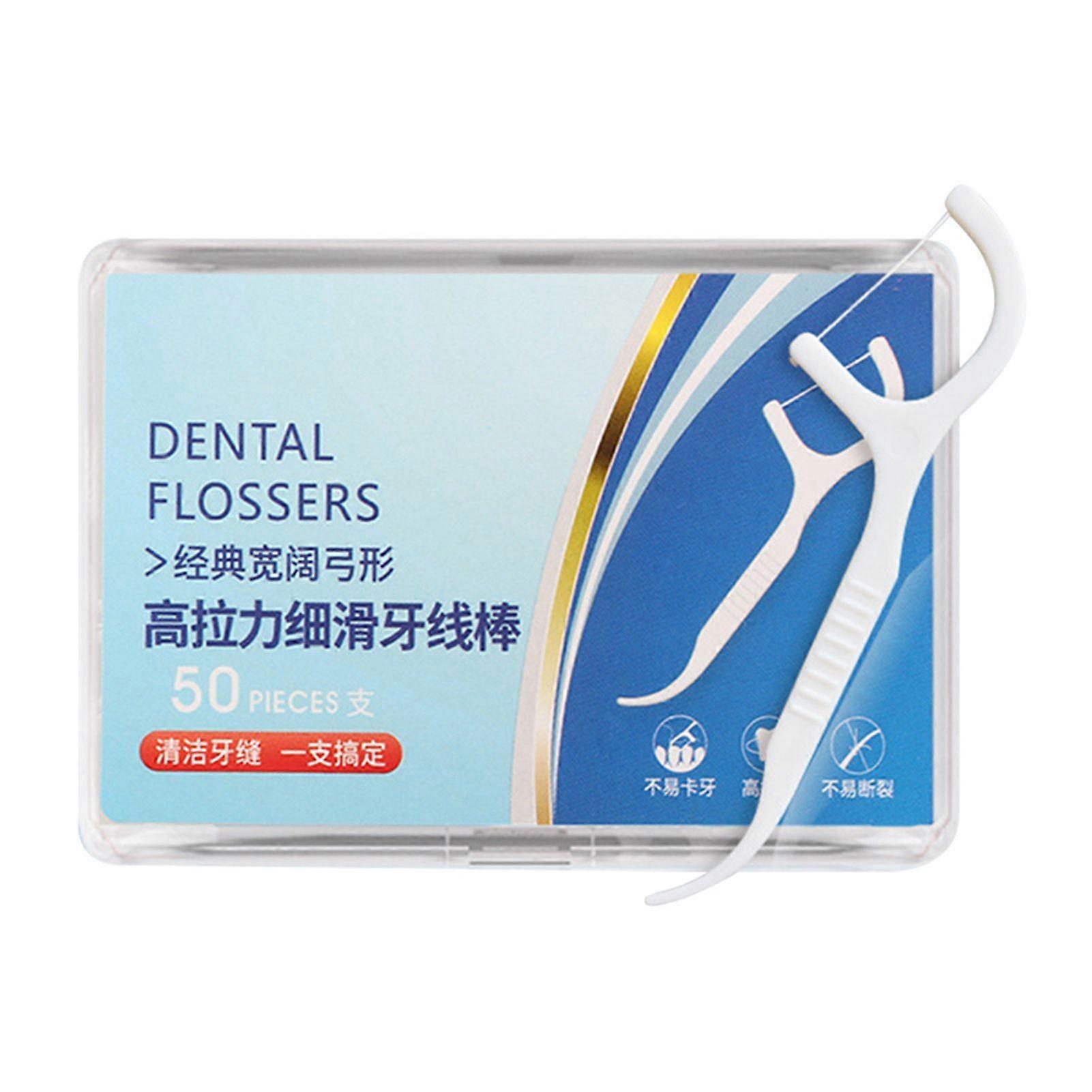 Tooth Cleaning Dental-Floss Disposable Teeth Flossing Thread Toothpicks Stick Set For The Whole Family
