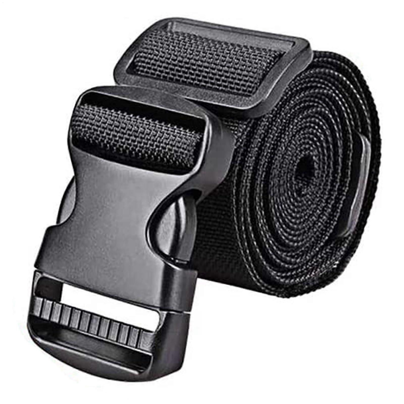 Suitcase Strap - Adjustable 188 x 5 cm Travel Luggage Belt, Stretchy Durable Shoulder Strap for All Suitcases