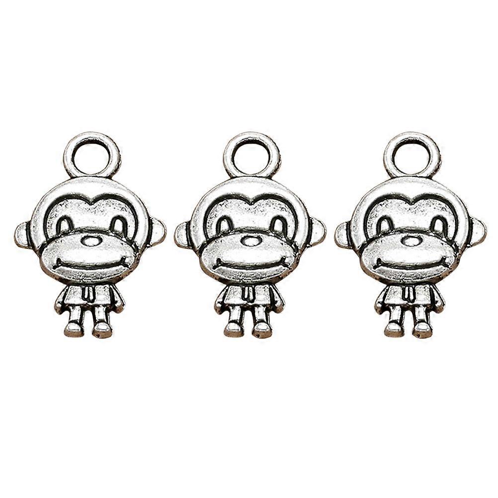 Monkey Design Charms, Durable Alloy for DIY Art Projects