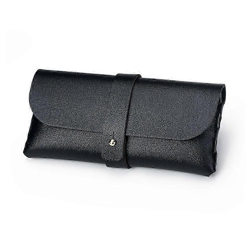 Portable Leather Pouch Universal Soft Sunglasses Case