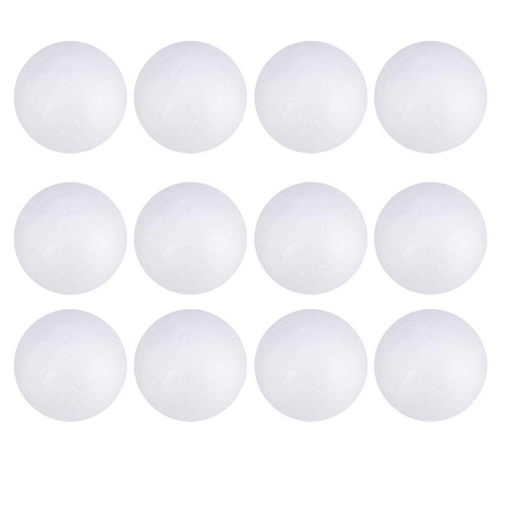 DIY Foam Balls for Painting White Easter Ornaments