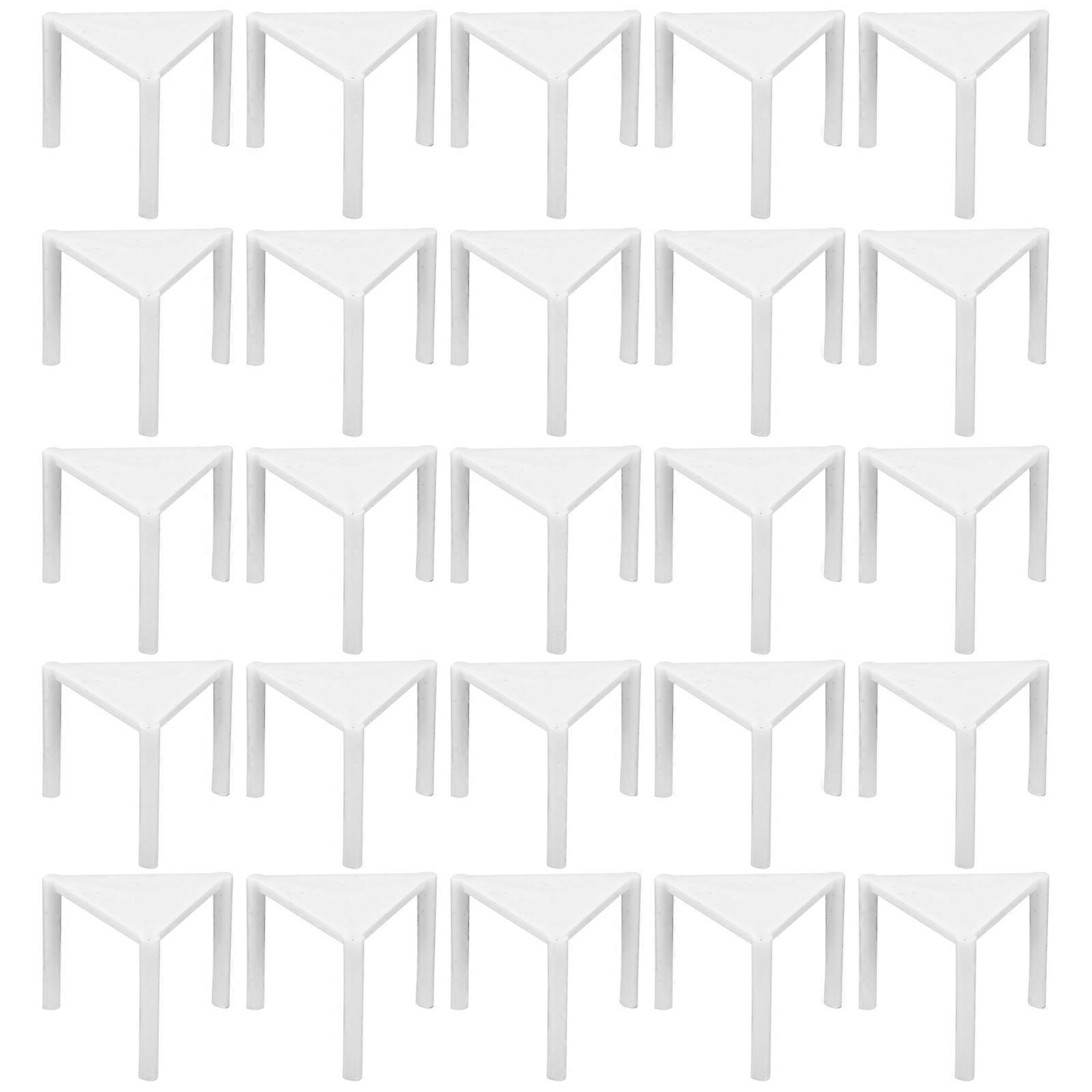 Countertop Pizza Rack Compact Lightweight Hotel Use Pizza Accessories 4X4X3.4CM 100Set