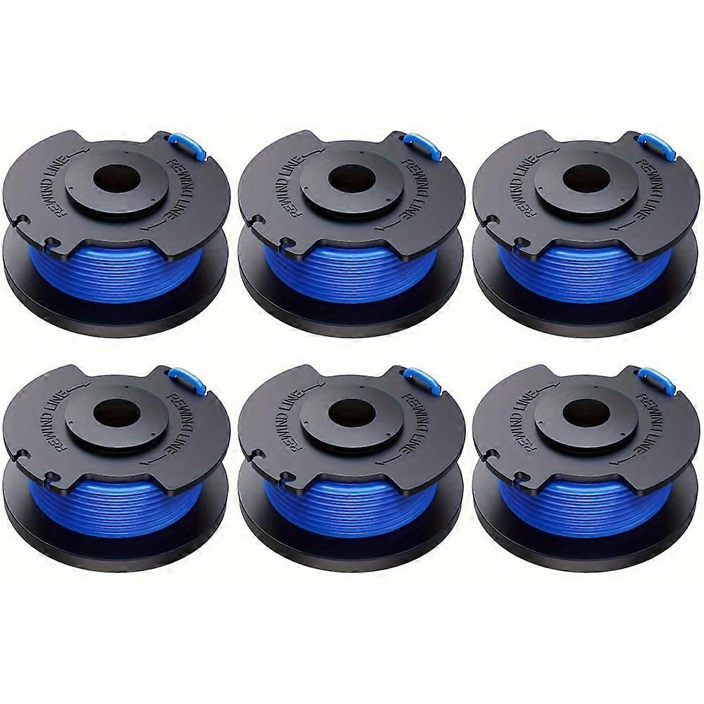 T6t 6Pcs for Ryobi 18V 24V 40V Trimmer Nylon Rope Spool Lawn Mower w2a Line Spools, AC14RL3A