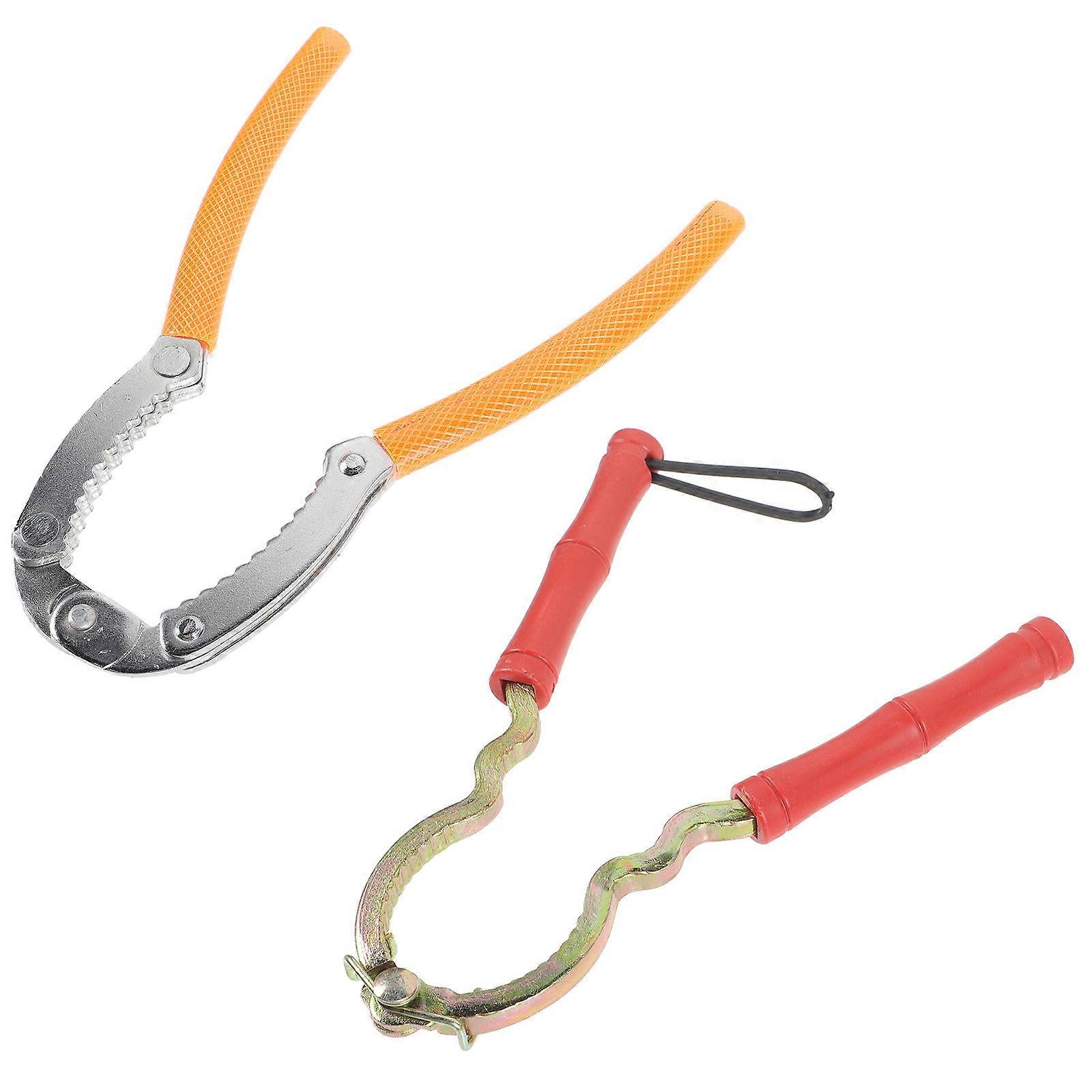 Metal Walnut Opening Tool Nut Crackers Heavy Duty Kitchen Gadget Assorted Color 16.5x5cm For Opening Nuts 2Pcs