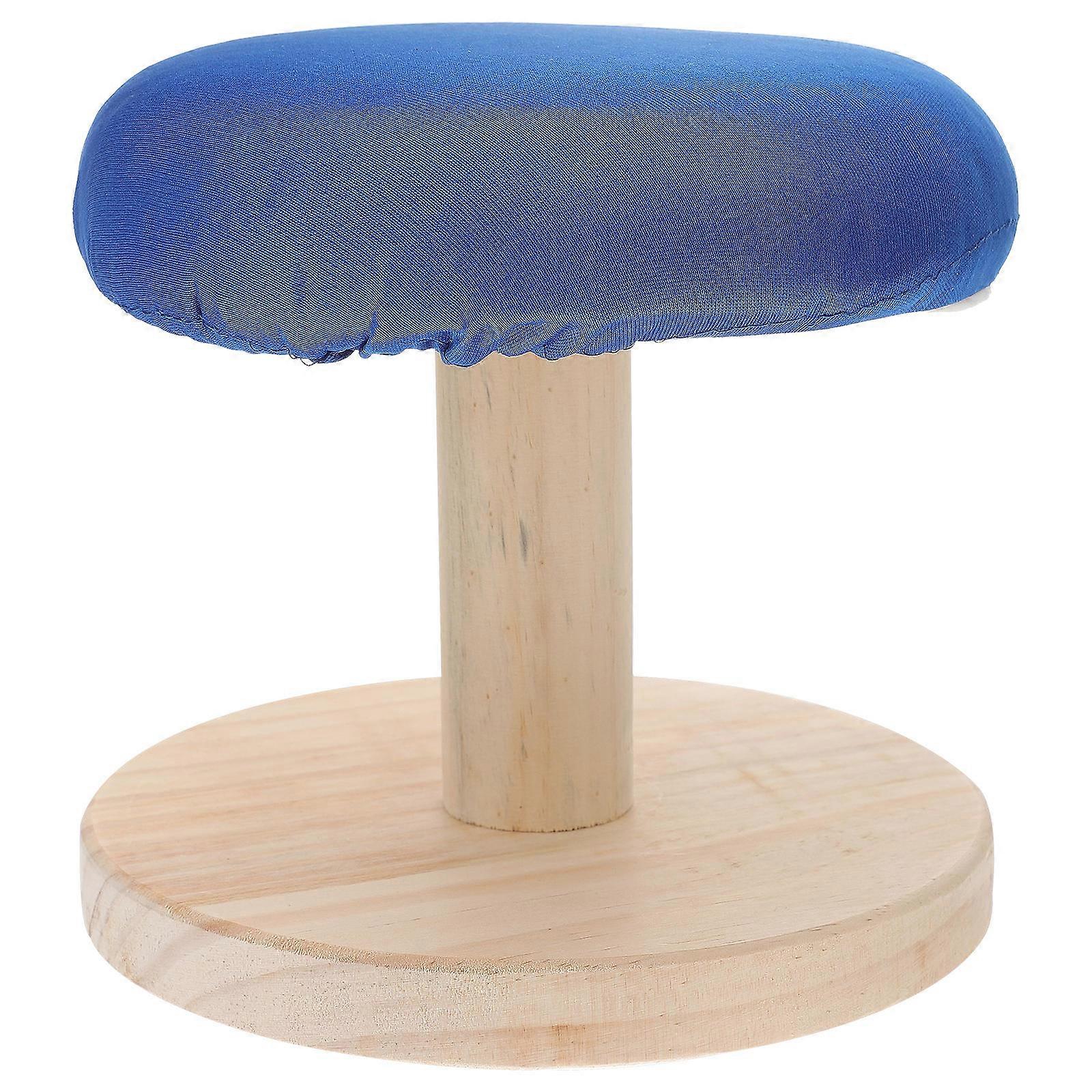 Ironing Pad Household Users Non-Slip Bottom Wood Material 17.50X17.50X15.50CM 1Pc