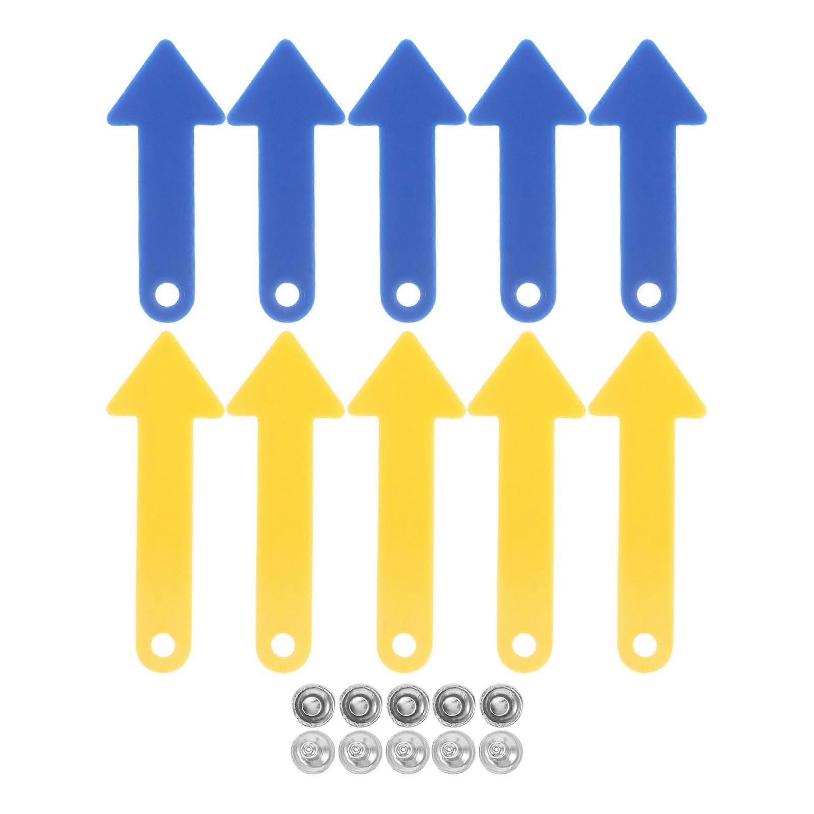 Plastic Hands Clock 5 Sets – DIY Educational Learning Tool for Classroom & Home Use – Easy Assembly Teaching Aid for Time Telling & Creative