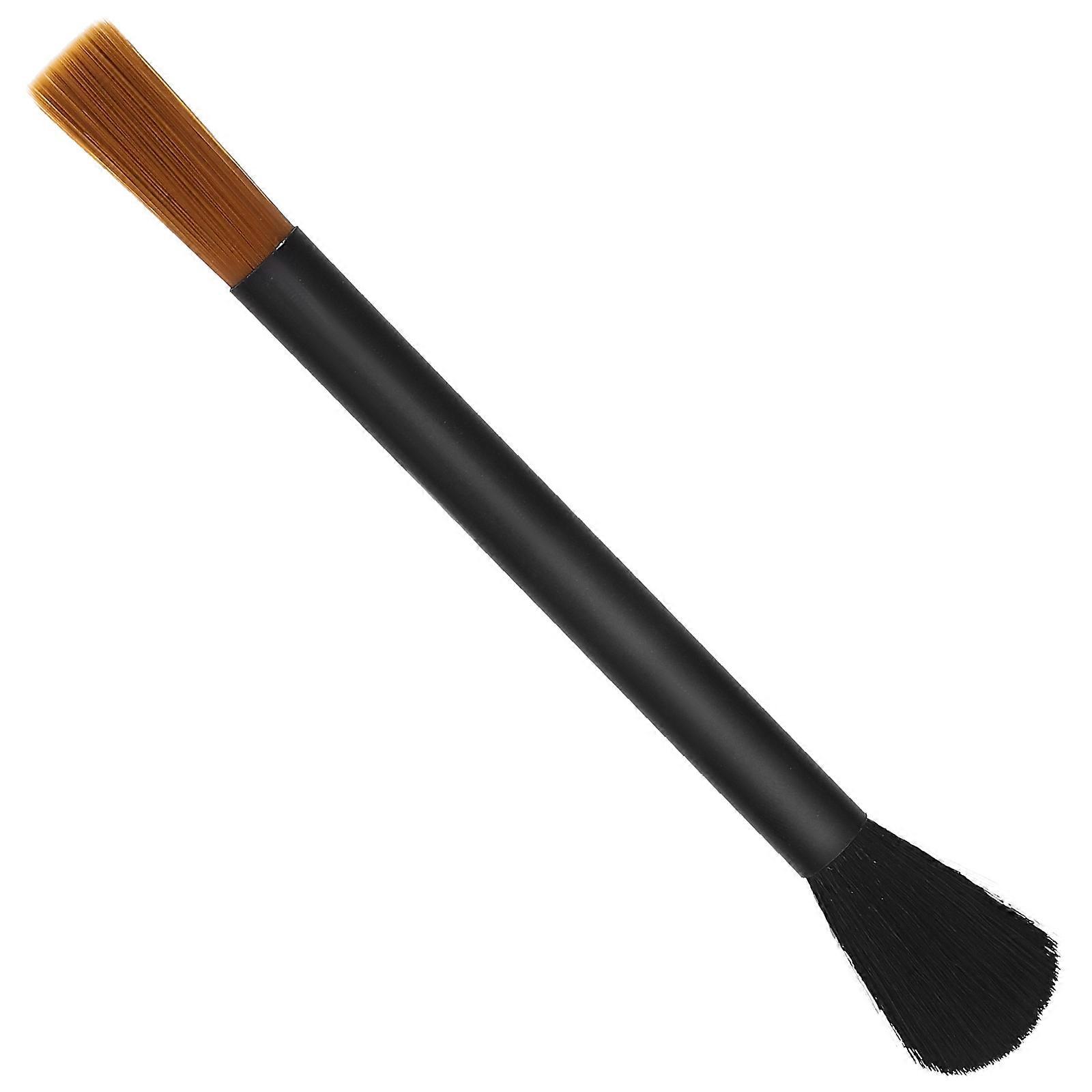 The **Double End Coffee Grinder Cleaning Brush with Portable Handle** is a compact, multipurpose cleaning tool designed specifically for coffee