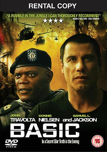 Basic DVD (2004) John Travolta McTiernan (DIR) cert 15 - Region 2