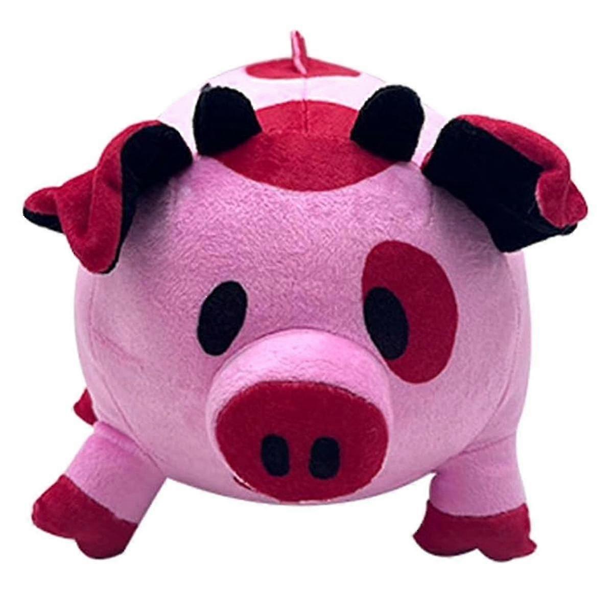 Helluva Boss Plush Fat Nuggets Pig Hazbin Hotel Plush Hazbin Stuffed Hotel Animals Doll Plushies Fi