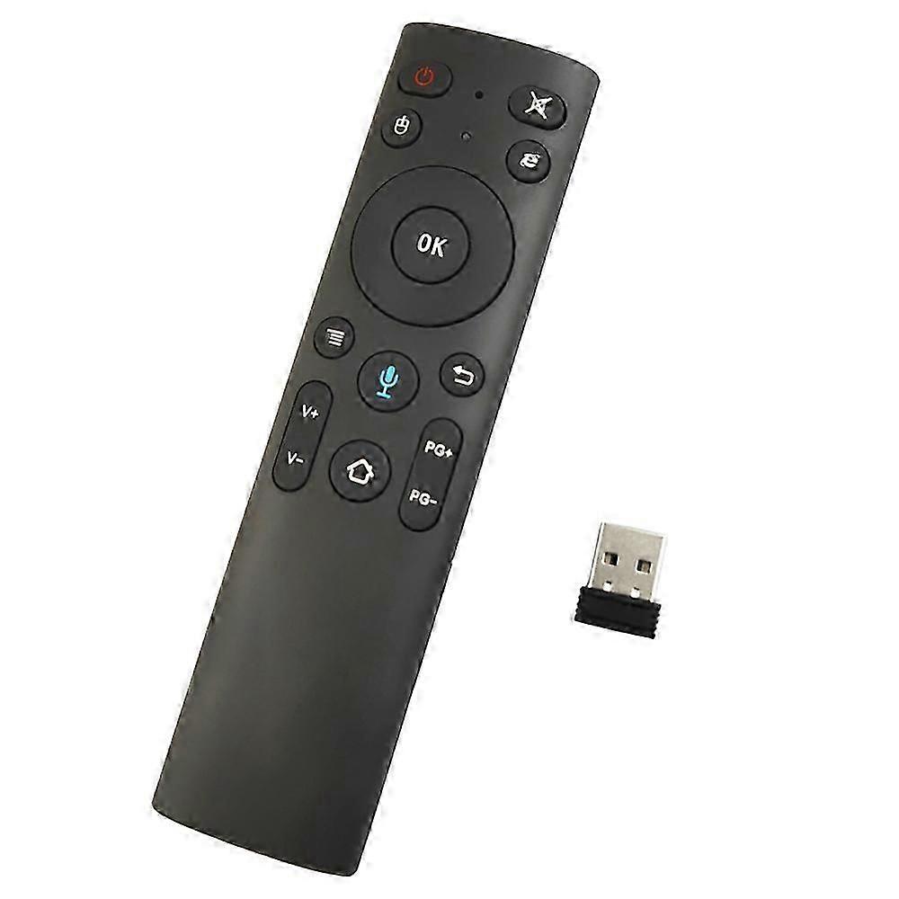 Q5+ Air Mouse Bluetooth-Sprachfernbedienung für Smart TV Android Box Wireless 2.4G Sprachfernbedienung.