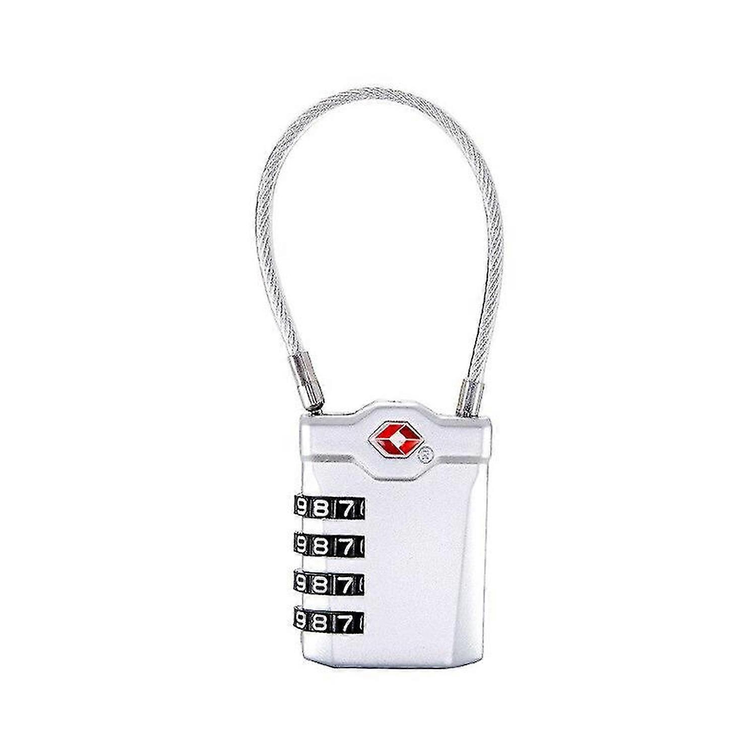 High Quality 3 Digit Password Security Lock Portable Security Lock Resettable Black Tsa Padlock