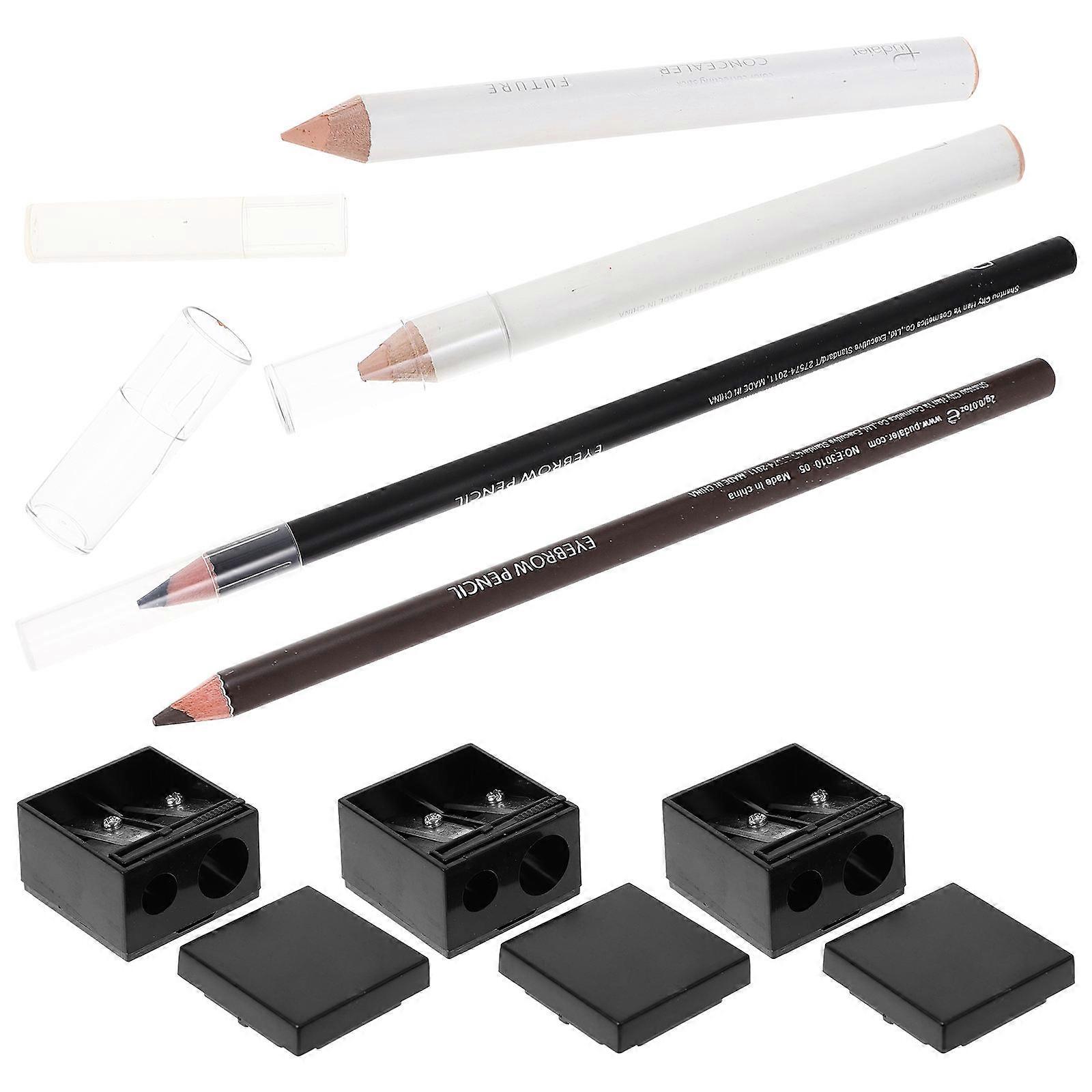 3 Pack Eyeliner Pencil & Concealer Kit for Women – Smudge Proof Beauty Tools for Makeup Application on Special Occasions
