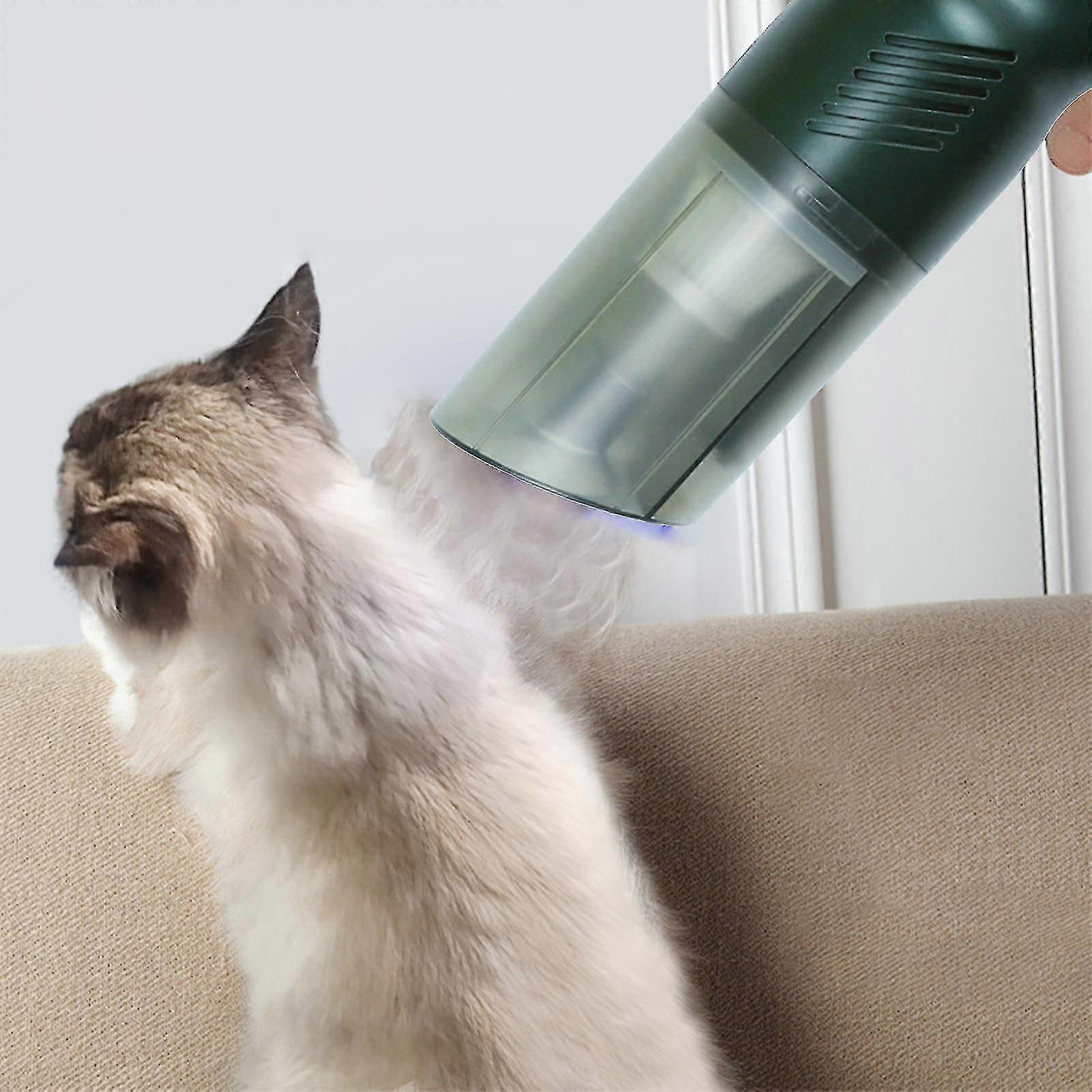 Unbrand Aspirateur Aspirateur à main pour animaux de compagnie - Aspirateur à main Sans fil Recharge