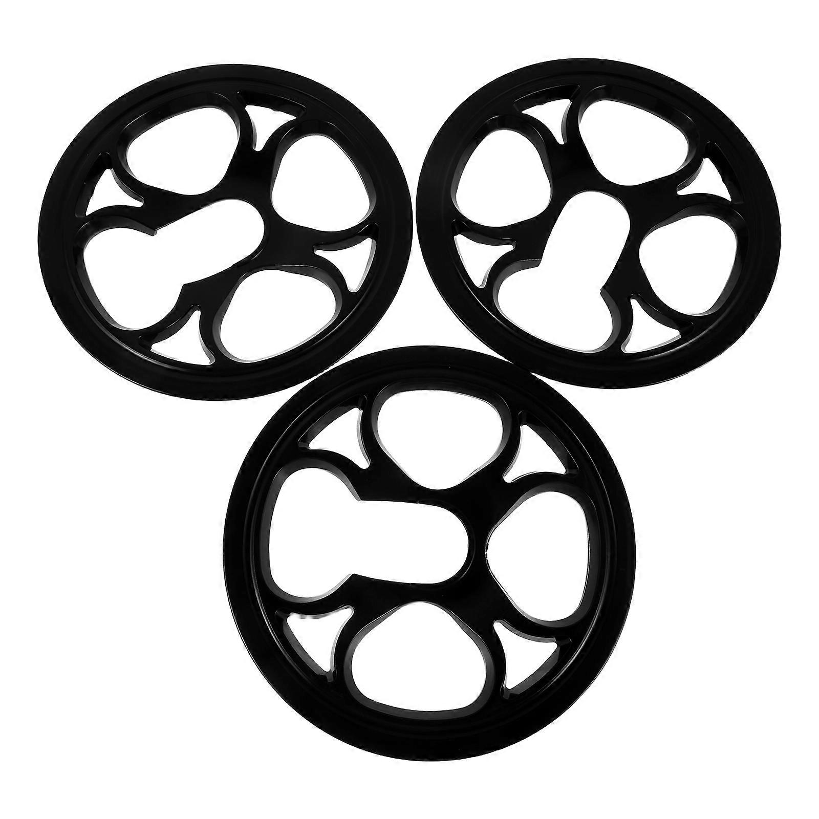 3pcs Durable Plastic Bike Chain Guard Covers for Sprockets & Chainwheels – Easy Installation, Universal Fit for Mountain Bikes